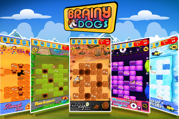 Nilee Games launches Brainy Dogs a unique puzzler